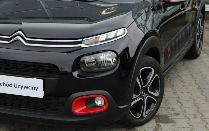 Citroen C3 cena 45900 przebieg: 60050, rok produkcji 2019 z Łódź małe 379